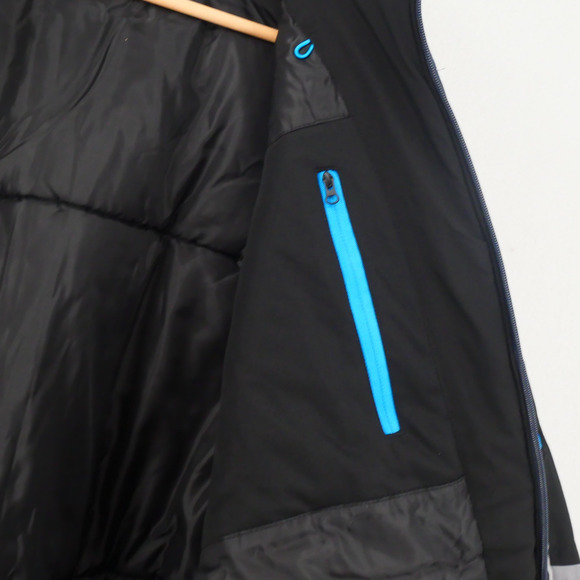 NEW Amazon Prime Driver Men's 2XL  Parka Coat Hooded Winter Luly Yang Reflective - Picture 10 of 14